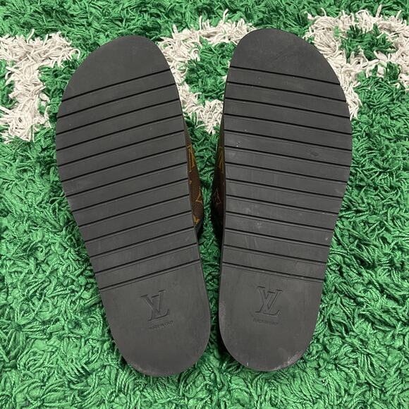 Louis Vuitton LV Monogram Miami Mule Slide Sandals size LV 9 Fits US 10 No Box main image 8
